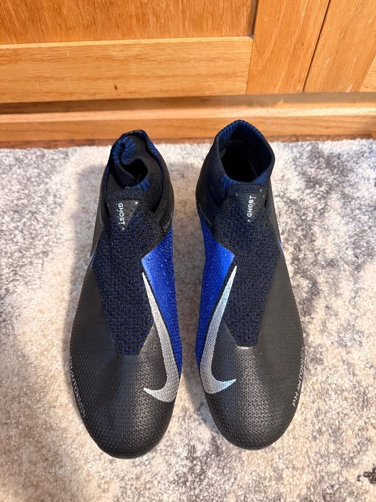 Nike Phantom Vision Elite DF FG Soccer Cleats Black Blue Size Men\'s 7.5 main image 6